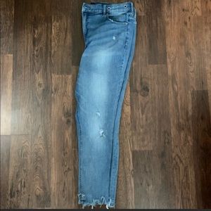 Express Super High Rise Ankle Legging